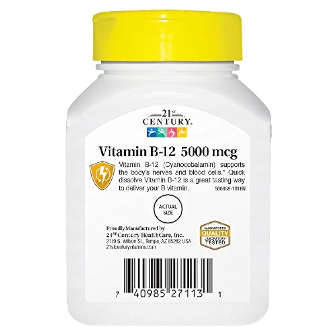 21st Century B 12 1000 mg comprimidos de liberación prolonga