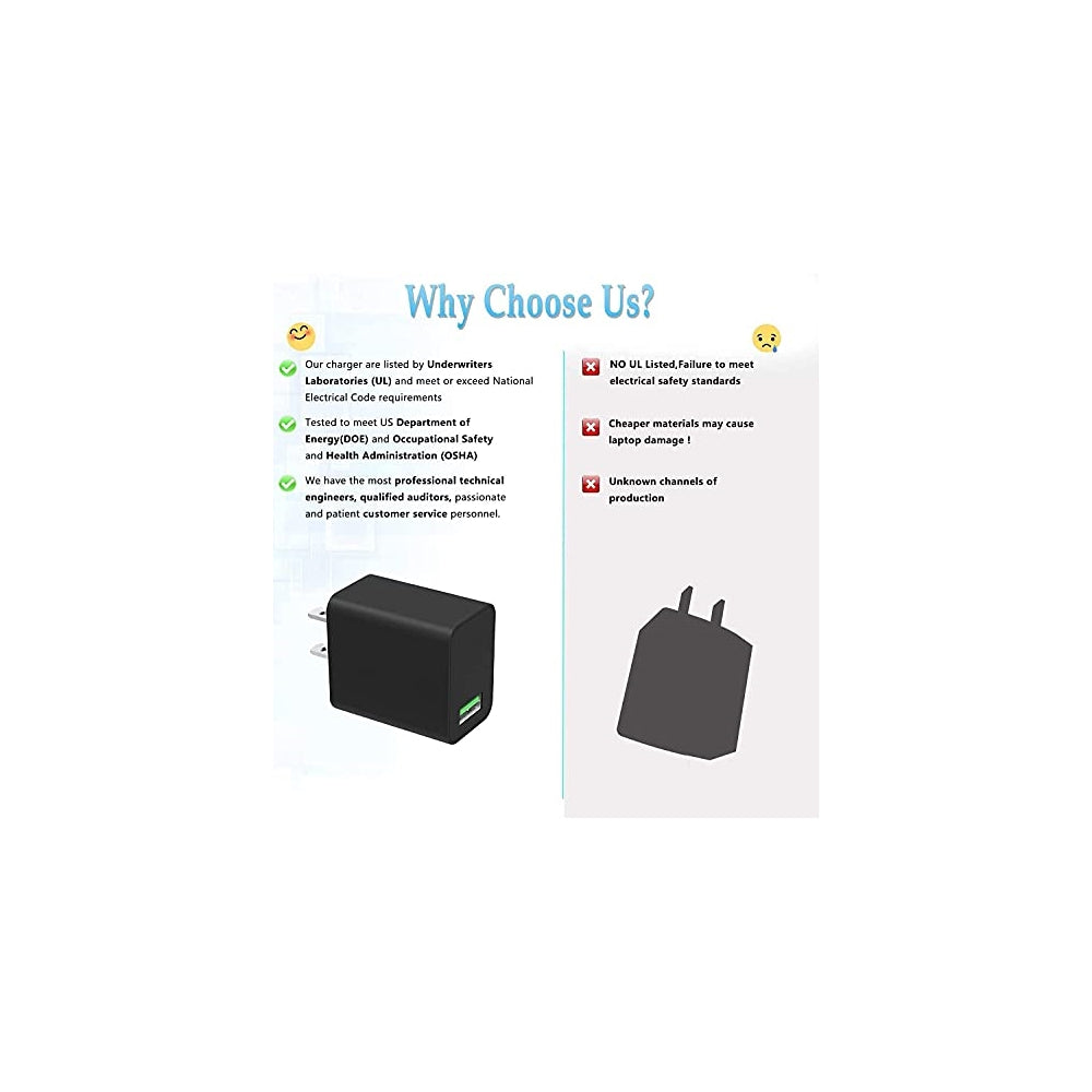 Cargadores de pared tipo C  Tablet USB C Cable adaptador