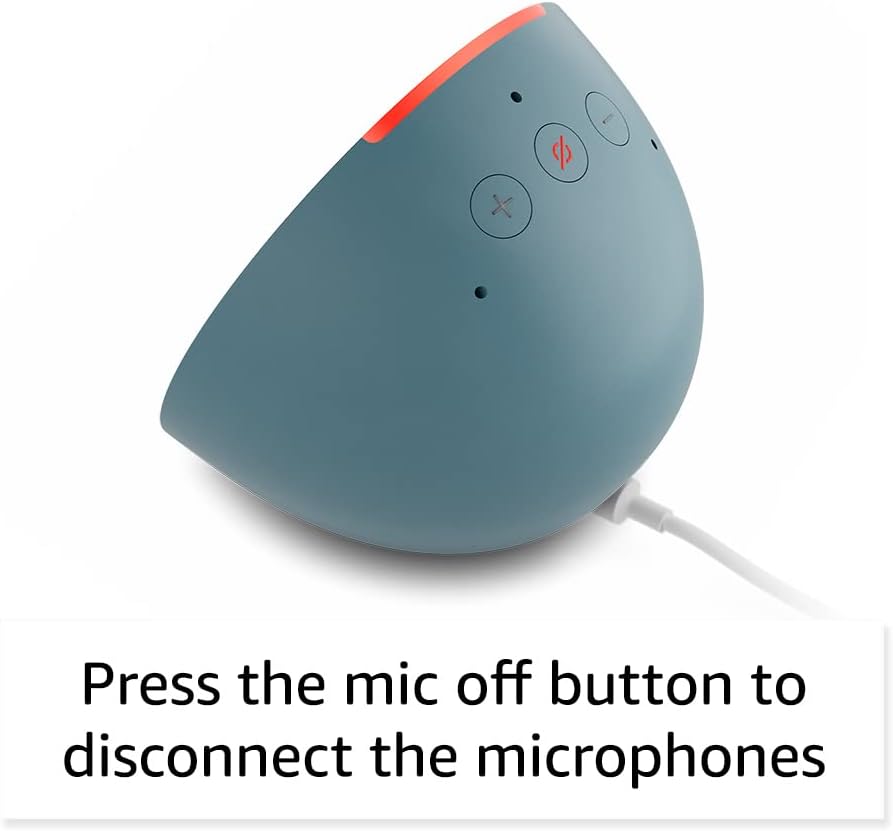 Parlante inteligente y compacto Echo Pop con sonido definido