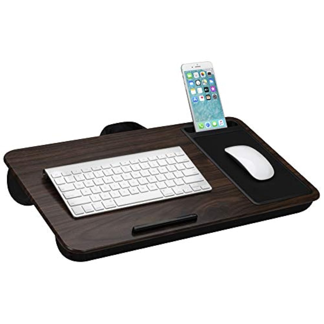 Escritorio para oficina en casa, con tapa de dispositivo