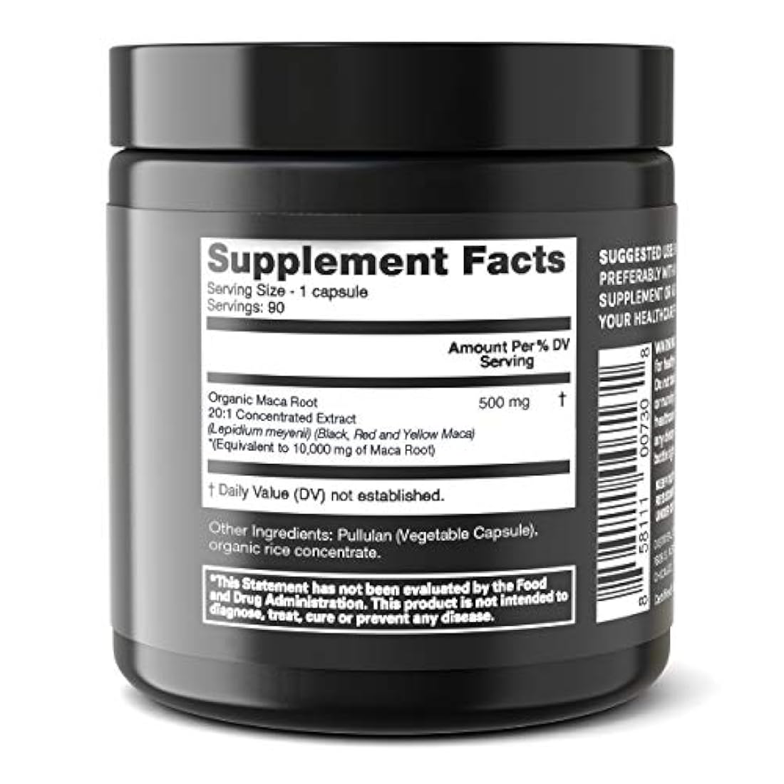 Cápsulas de raíz de maca Toniiq