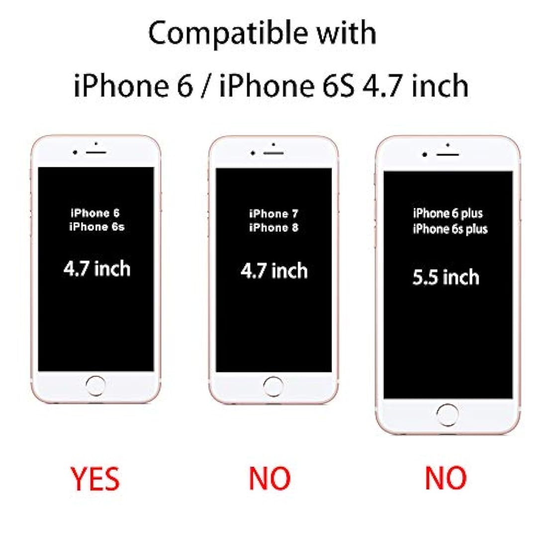 TENOC - Funda delgada para iPhone 6 y iPhone 6S