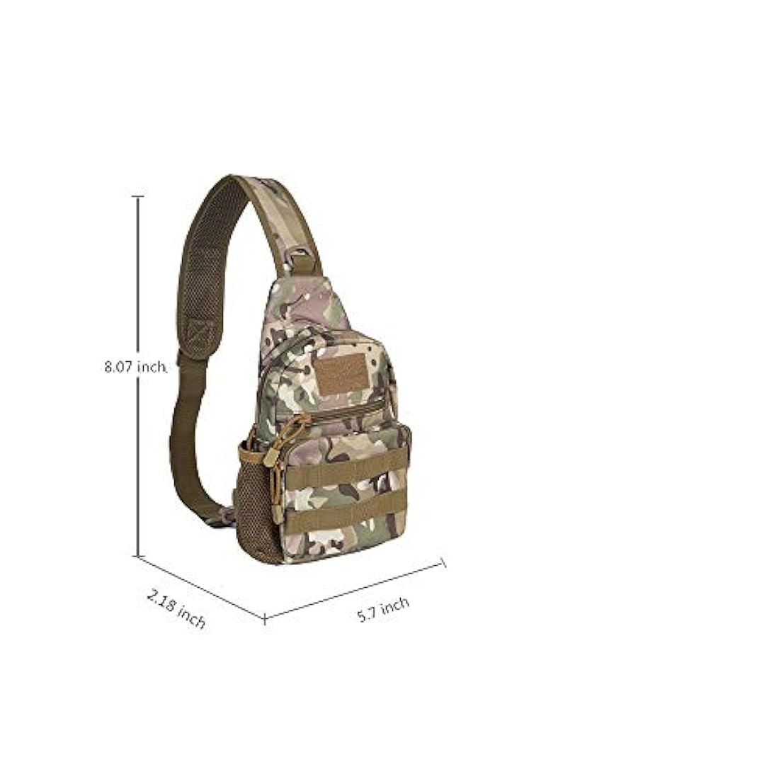 Mochila táctica para hombre, tamaño pequeño