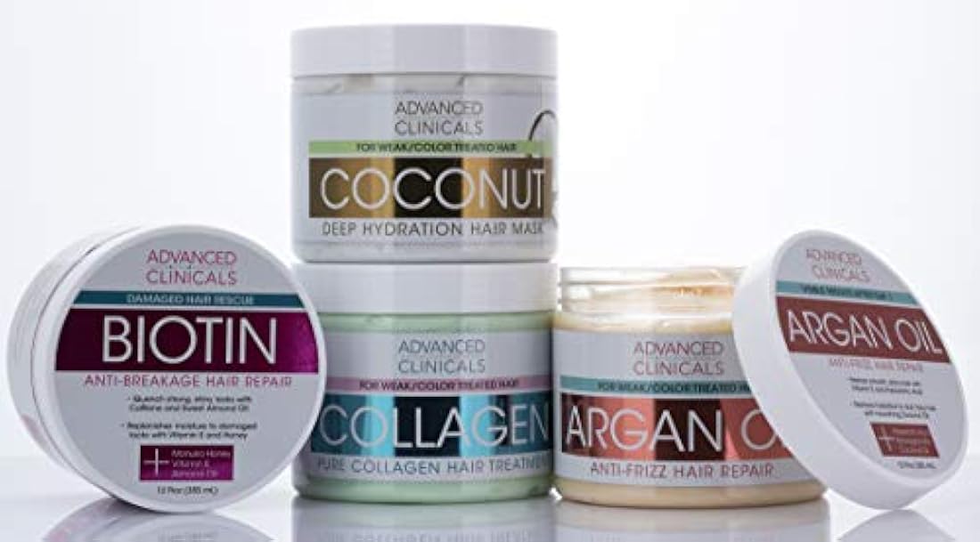 La mascarilla hidratante restaura el cabello débil 12 oz