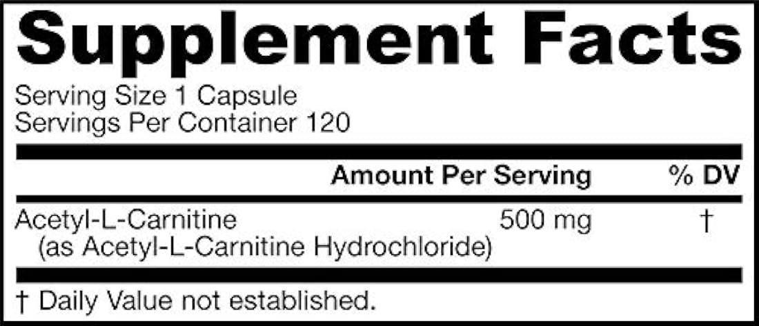 Forma Acetilada de L-Carnitina