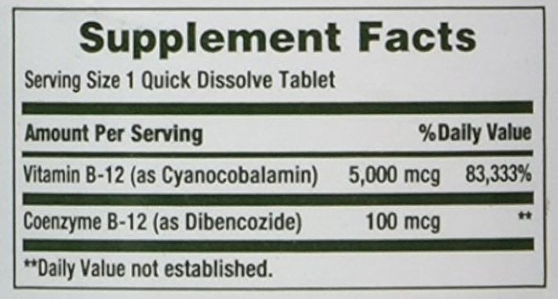 Vitamina B12 tabletas