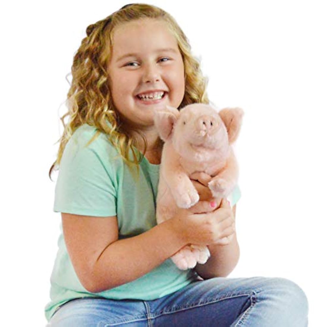 Peluche diseño de Cerdo color Rosa, 11.0in, Viahart