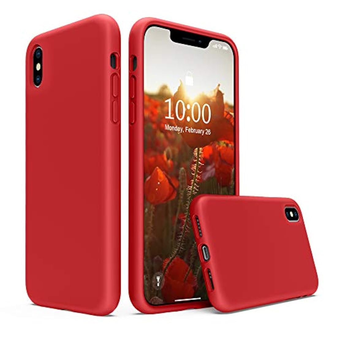 Surphy - Funda de silicona para iPhone X y iPhone Xs