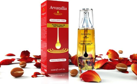 Aceite de argán para tratamiento de cabello