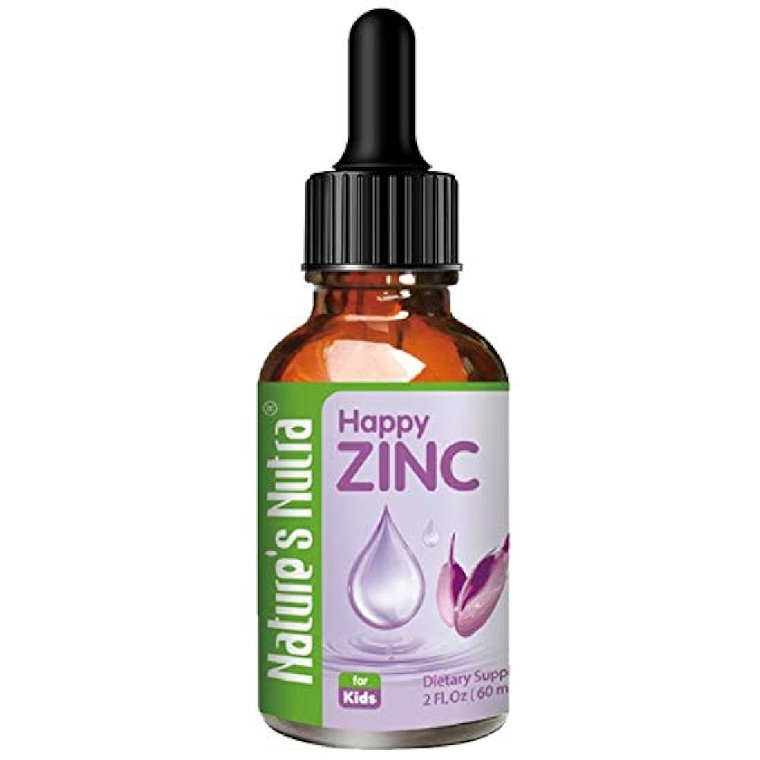 De la Naturaleza Nutra Vida Feliz Zinc 2oz 60 ml, sabores