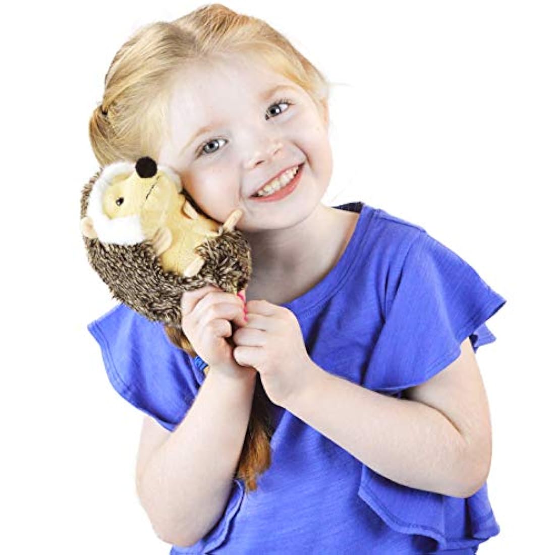 Peluche diseño Helena el erizo 5.5 in, Marrón, VIAHART