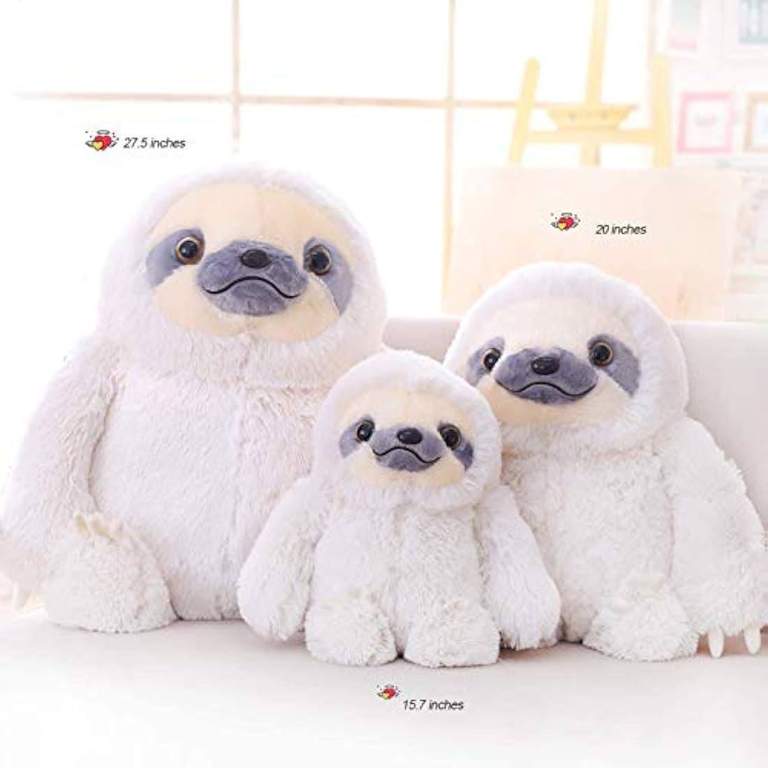 Perezoso peluche peluche perezoso bebé muñeca