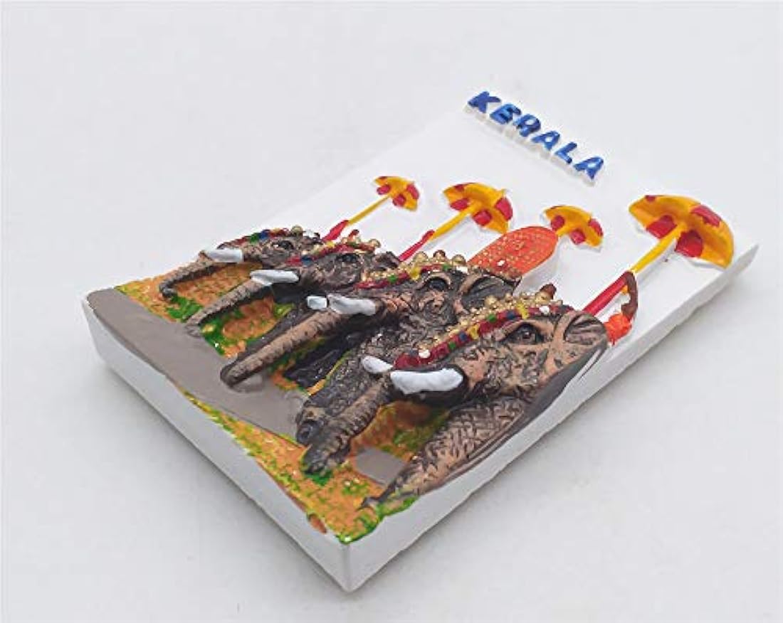 Imán para nevera, decoración de hogar Kerala India