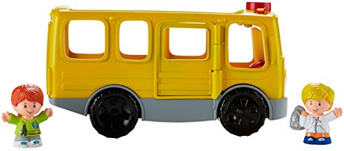 Autobús escolar, Bus de escuela , L, Marrón de Fisher-Price