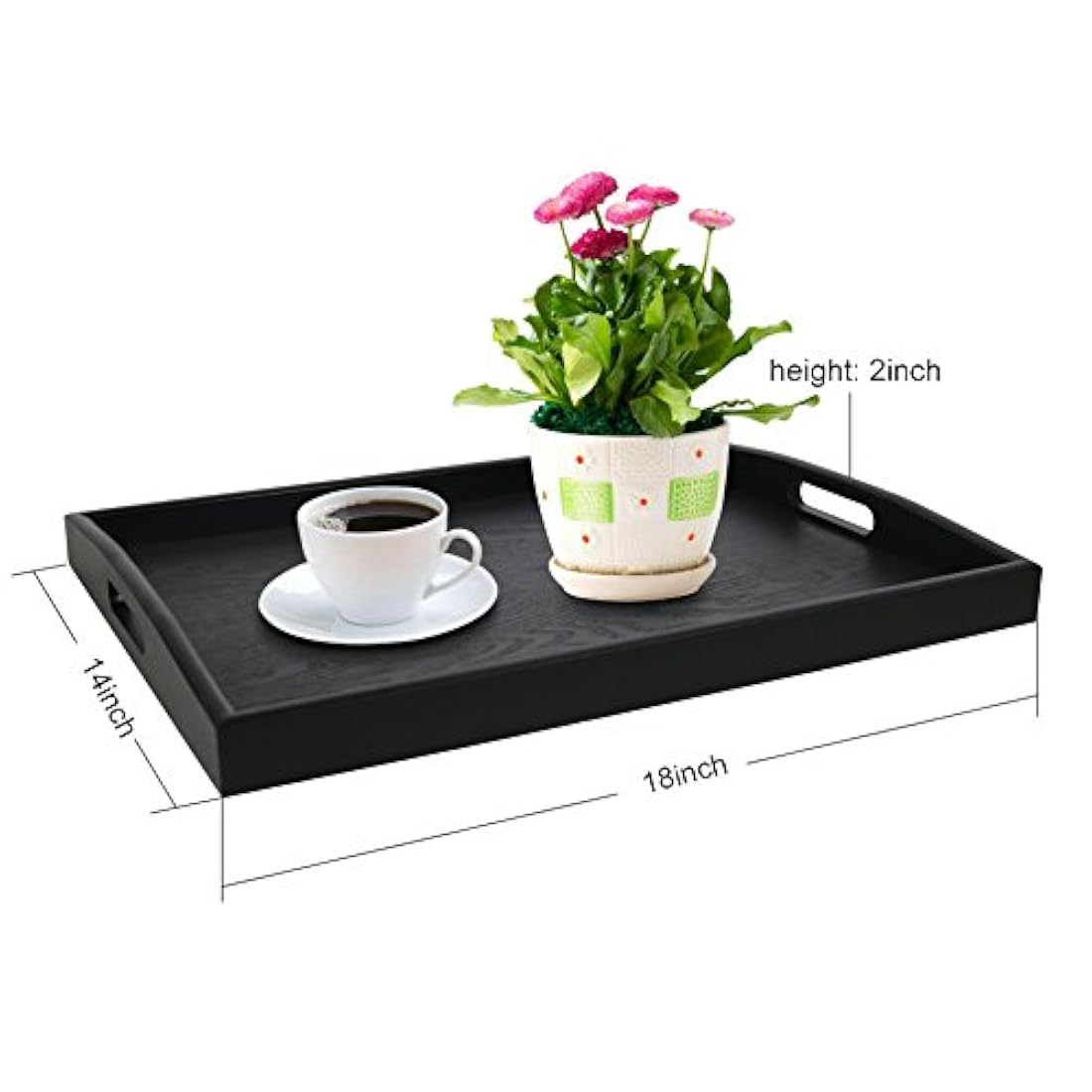 Dillman - Bandeja rectangular para servir alimentos