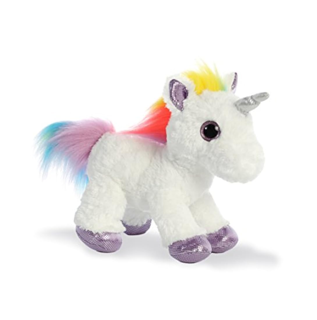 Aurora World Flopsie Peluche Animal, Rainbow Unicorn, 12