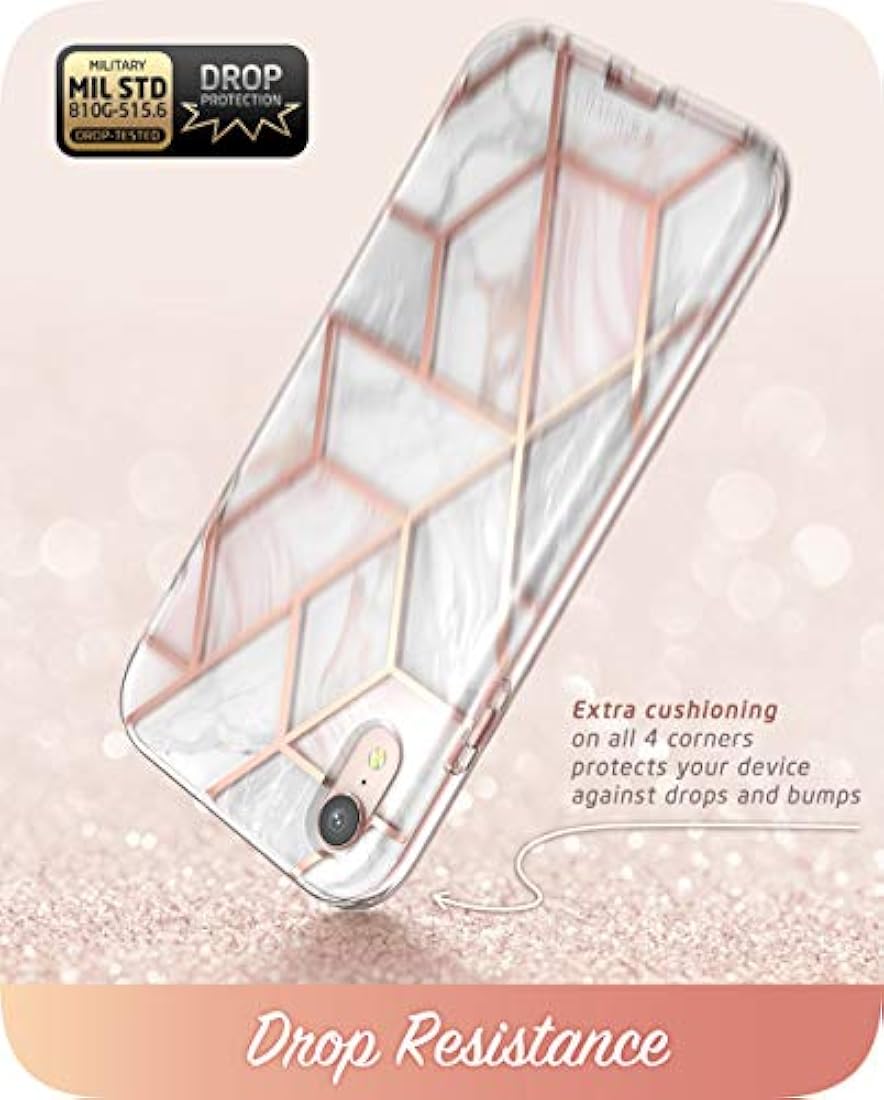 Funda para iPhone XR, protector de pantalla integrado