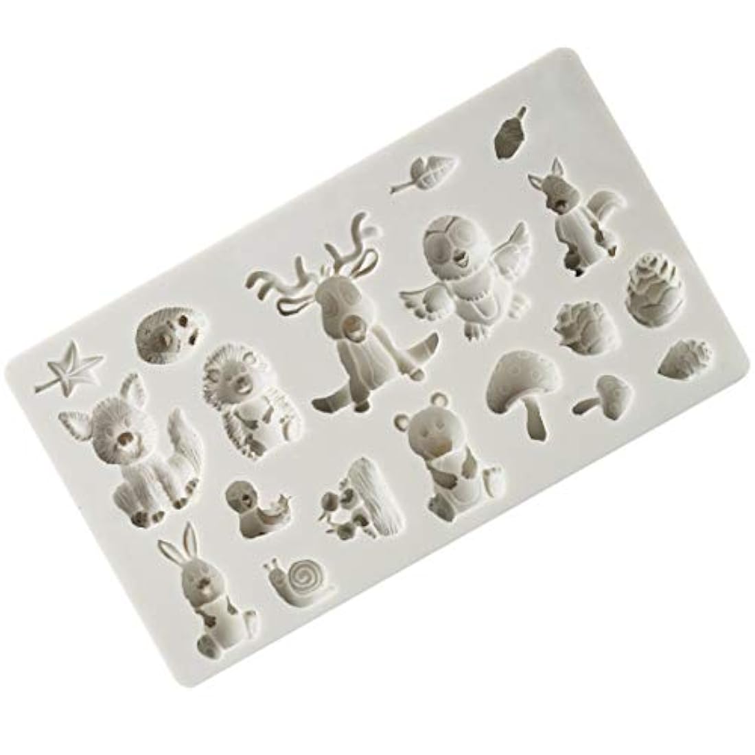 Fewo - moldes de silicona para hornear zoologico