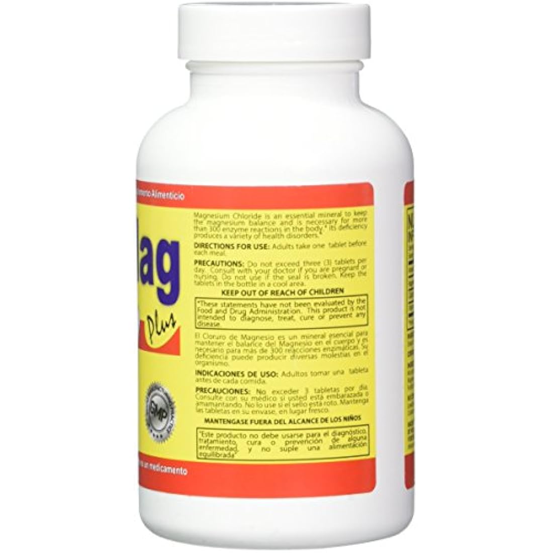 Cloru-Mag Plus - Cloruro de magnesio - 140 tabletas