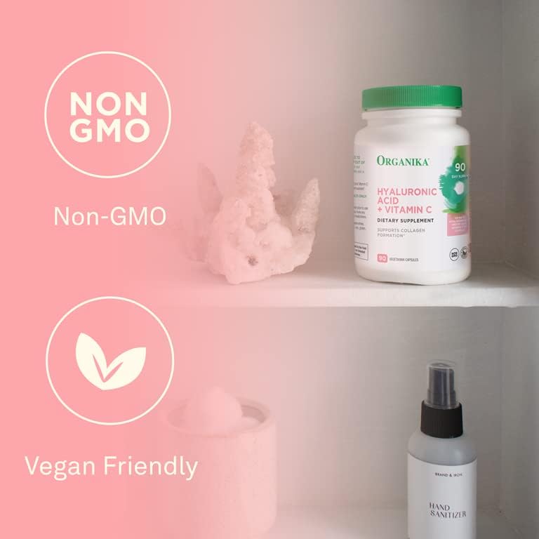 Organika Ácido hialurónico con vitamina C 120mg