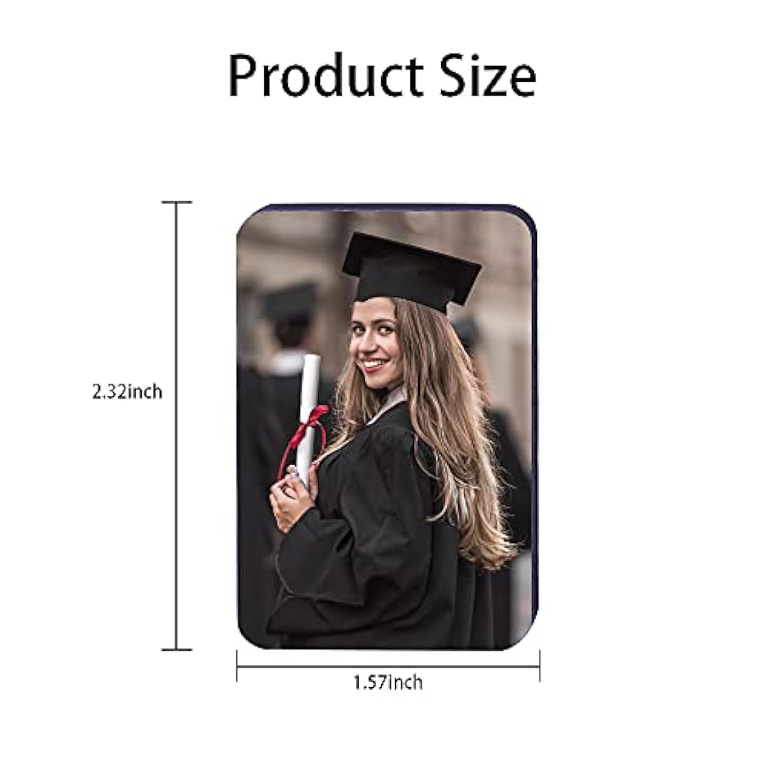 Imán de nevera personalizado