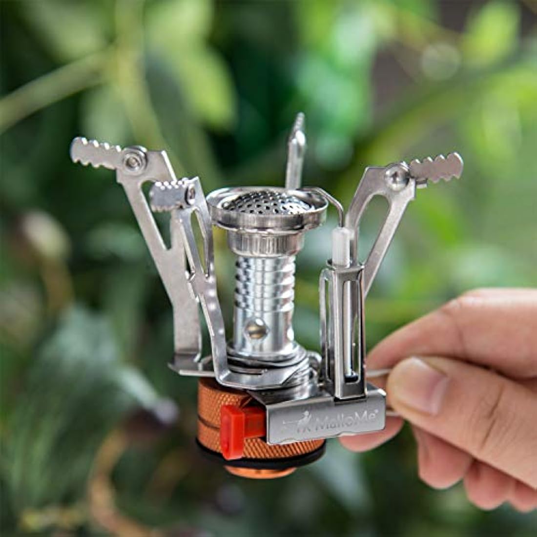 Estufa de campamento para mochileros, mochila de bolsillo