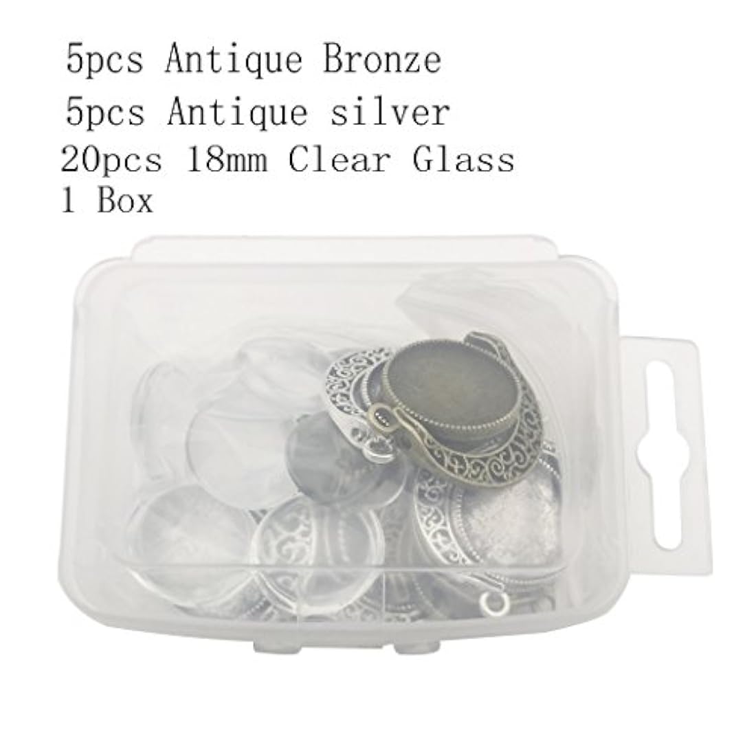 Rotación Doble Lado Redondo Bisel Colgante Bandejas Base Cabujón Ajustes Bandejas Colgante Blanks Joyería Haciendo DIY Resultados