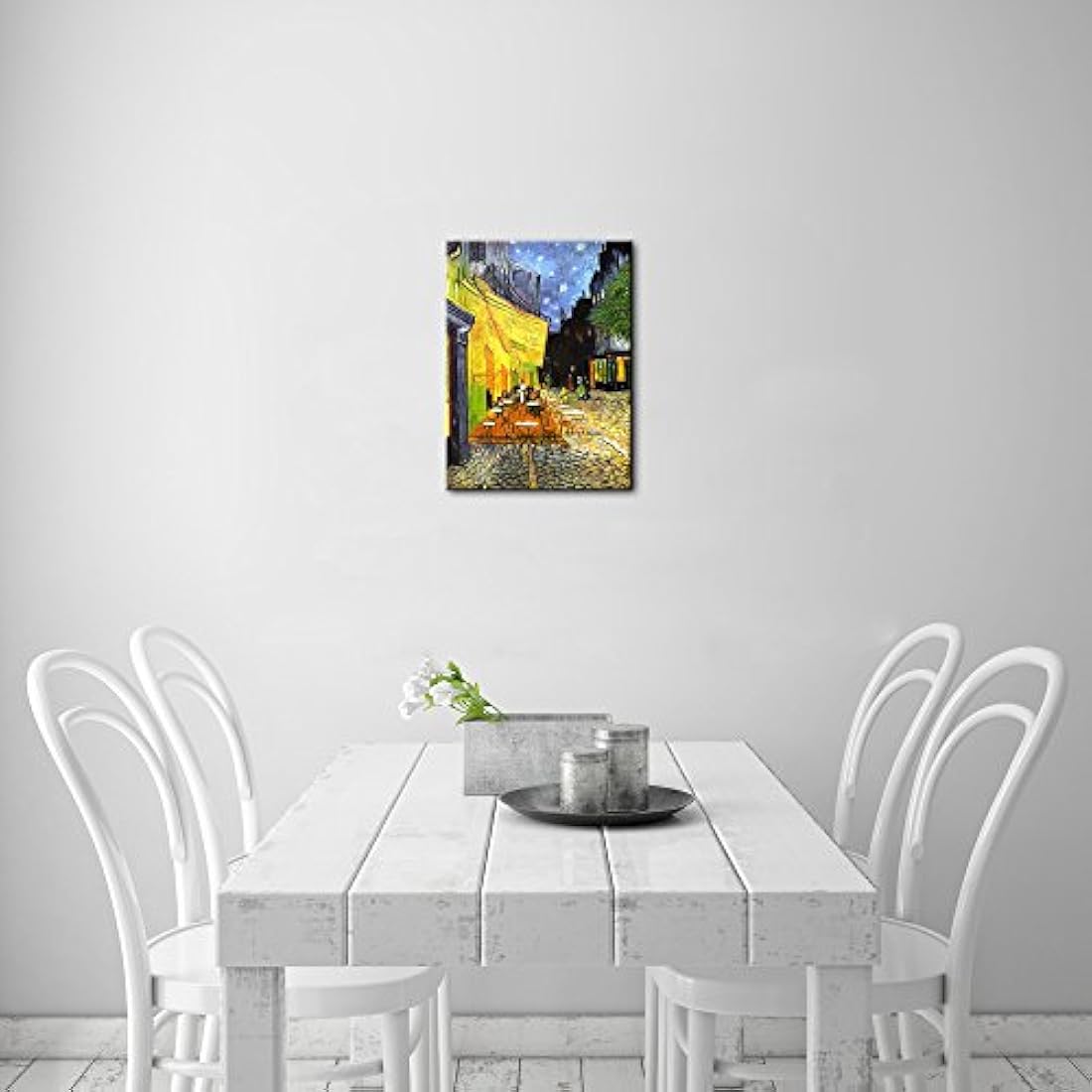 cuadro Terraza de café por la noche, de Vincent Van Gogh.