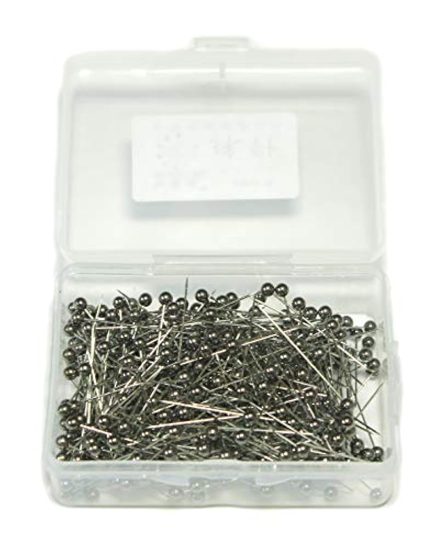 Alfileres de costura de perlas metálicas para cabeza