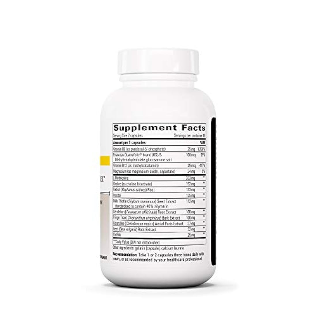 Complejo lipotrópico de terapia integrativa, 90 cápsulas