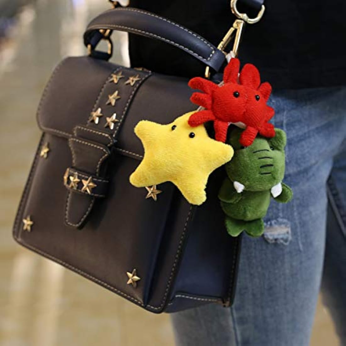 Paquete de 25 mini juguetes de peluche de animales marinos