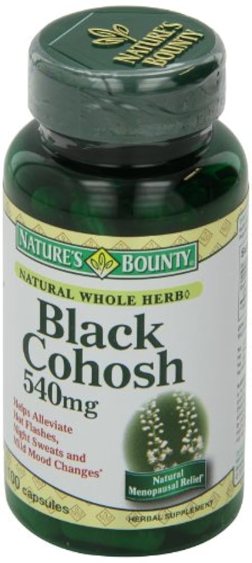Nature's Bounty Hierba entera Cohosh Negro 0.019 onzas