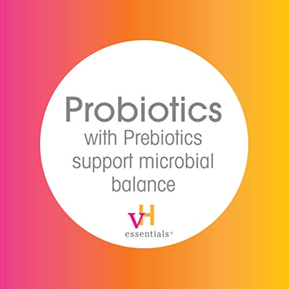 vH Essentials probióticos con prebióticos y arándano