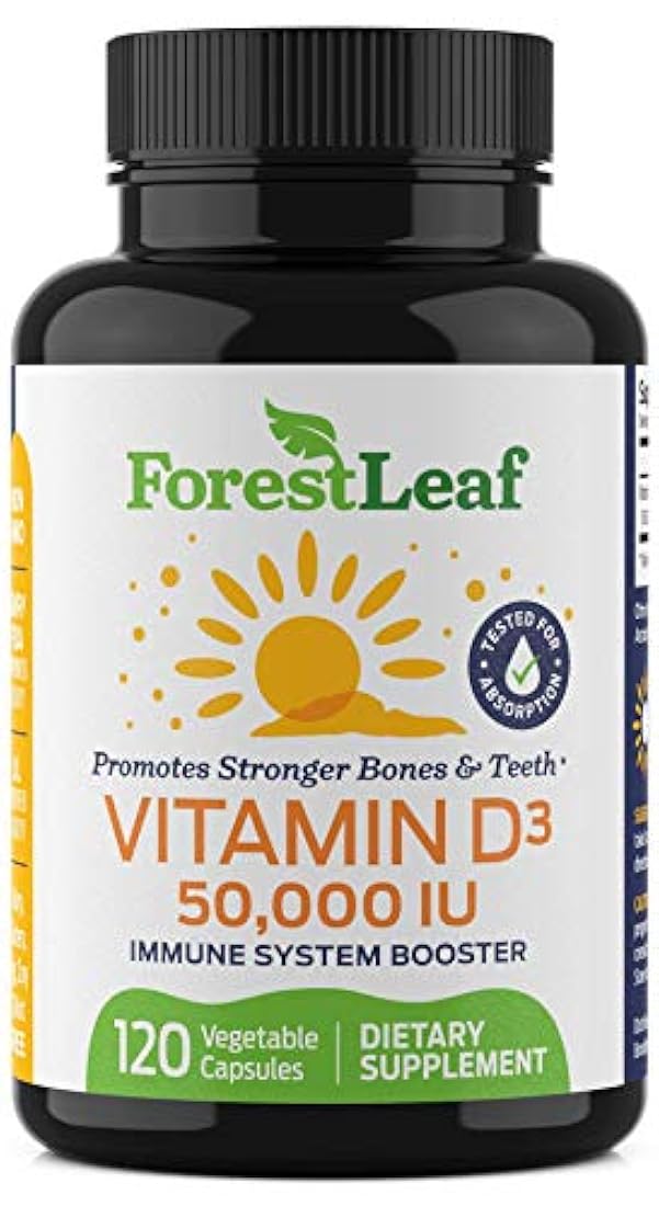 Vitamina D3 50,000 UI Suplemento semanal