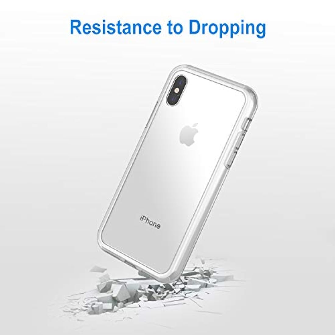 JETech - Carcasa para iPhone X , absorción de golpes, HD