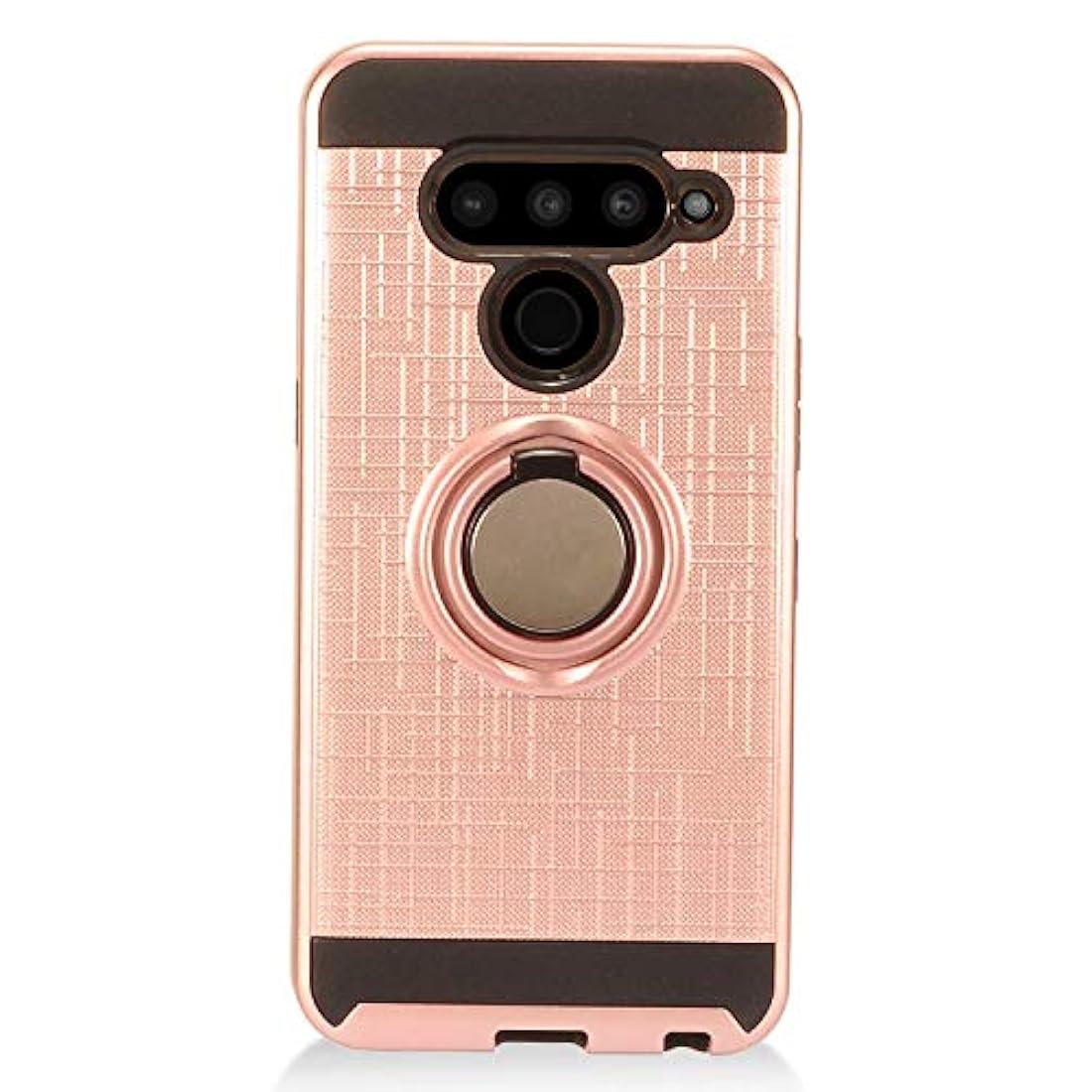 Funda híbrida para LG V50 con soporte de anillo Z-GEN -