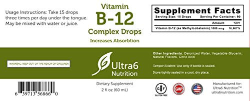 Vitamina B12 en gotas