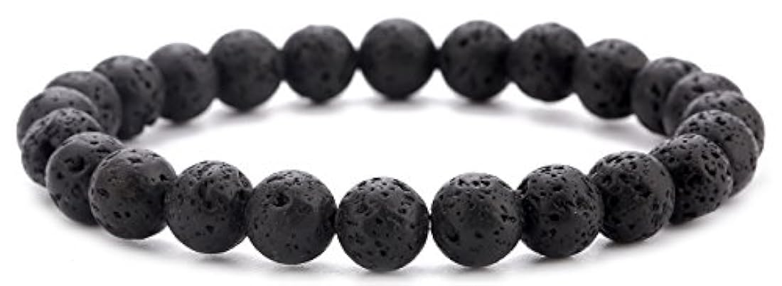 Pulsera elástica con piedras naturales de 0.315