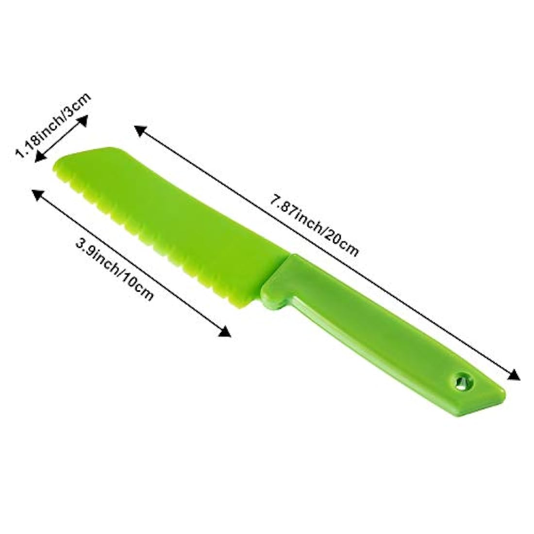 Jovitec - Juego de cuchillos de cocina para niños