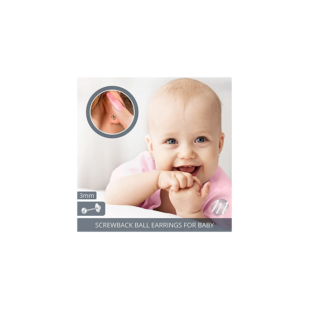 Aretes de diseño de bola para mujeres
