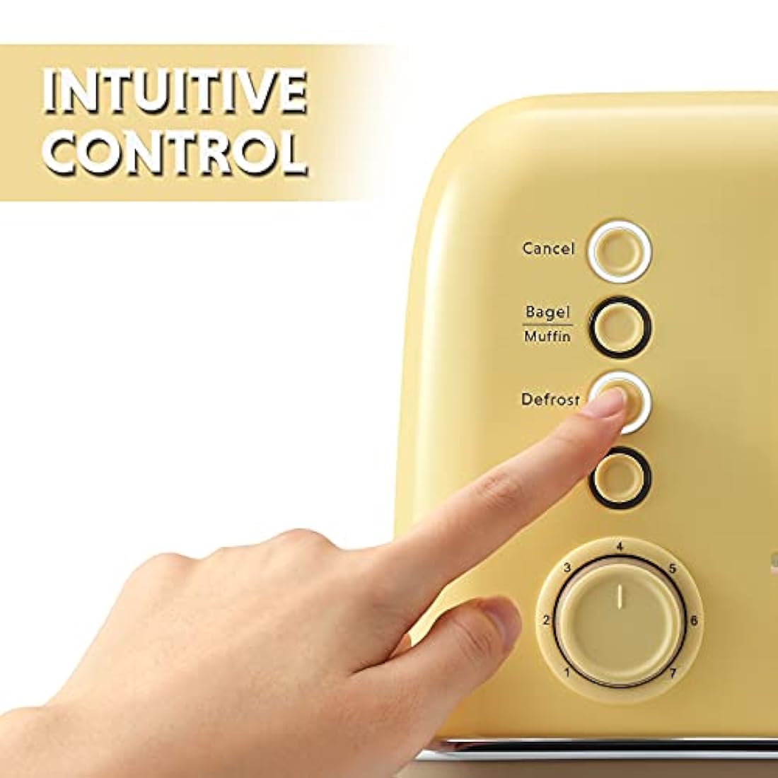 Tostadoras de 2 rebanadas ranuras extra anchas acero