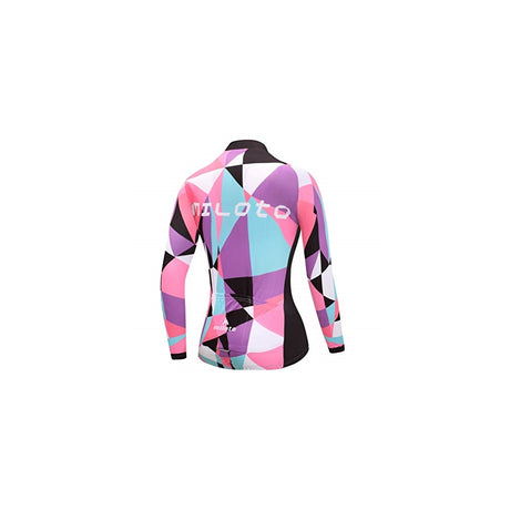 Camiseta de mujer para ciclismo reflectante forro polar Talla S