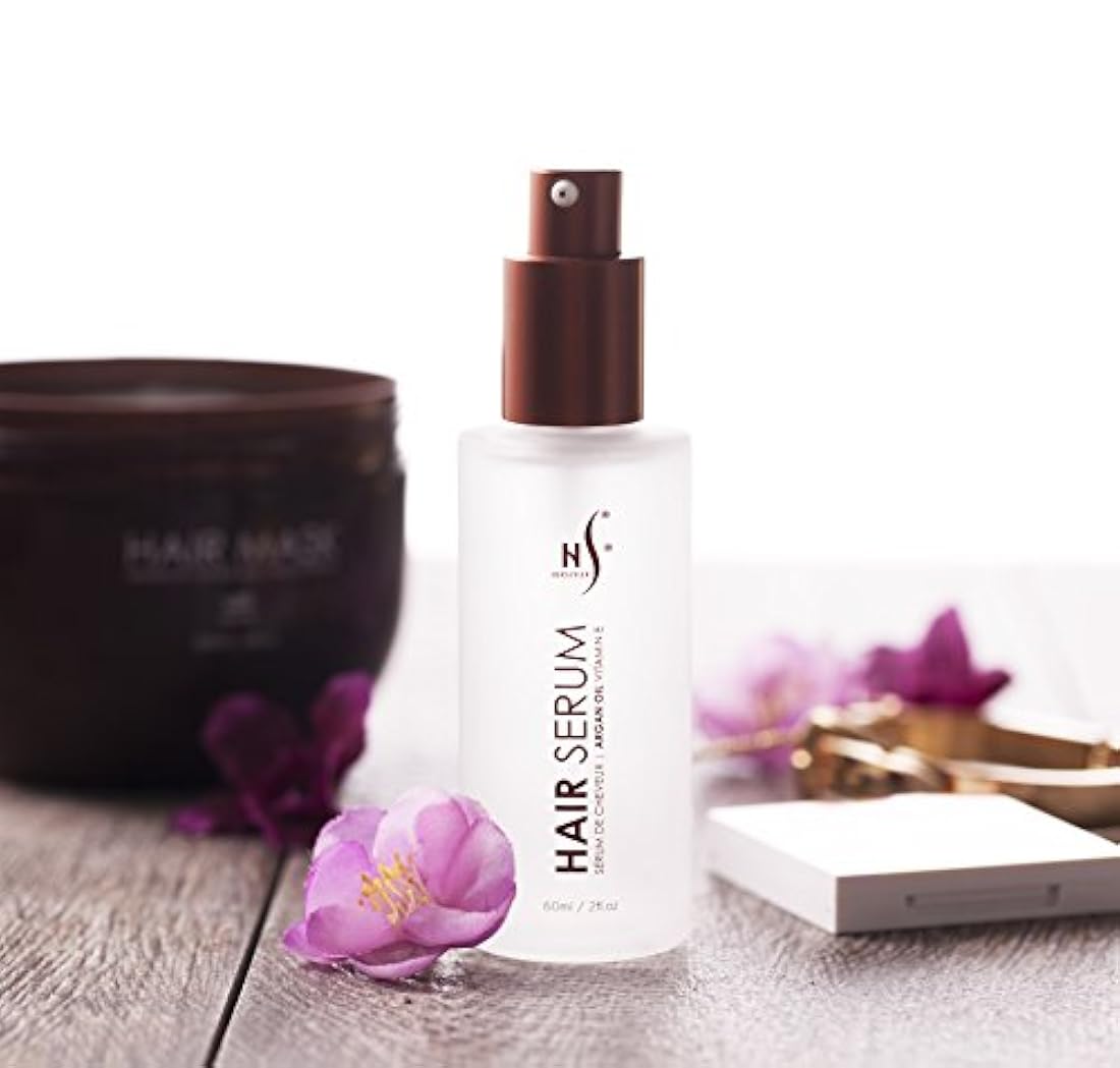 Suero de aceite de argán para cabello 2 onzas fluidas 60 ml