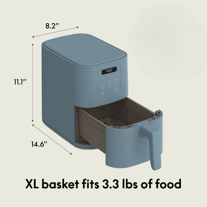 Freidora de aire Bella 4Qt, 6 opciones, apagado automático