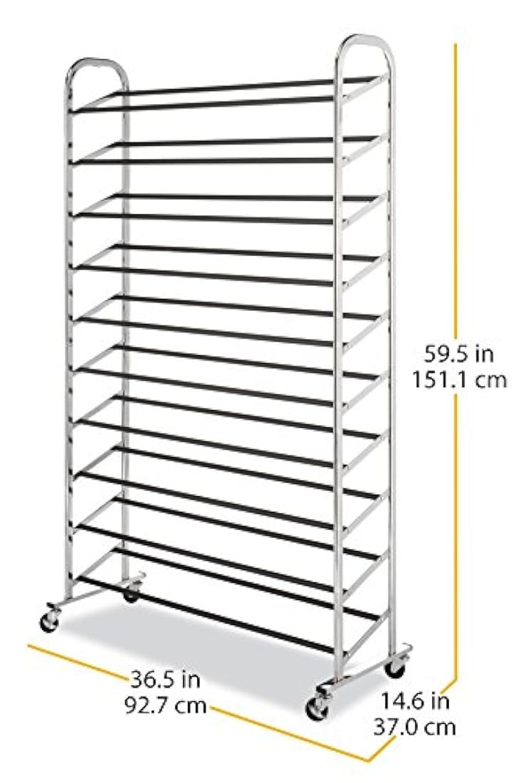 Zapatero con ruedas con ruedas de bloqueo