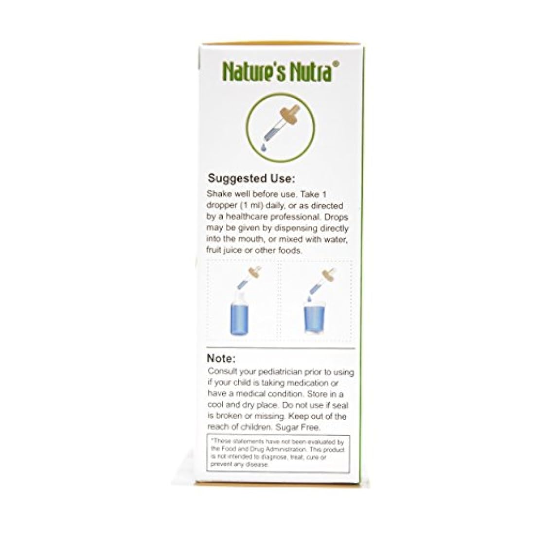 De la Naturaleza Nutra Vida Feliz Zinc 2oz 60 ml, sabores