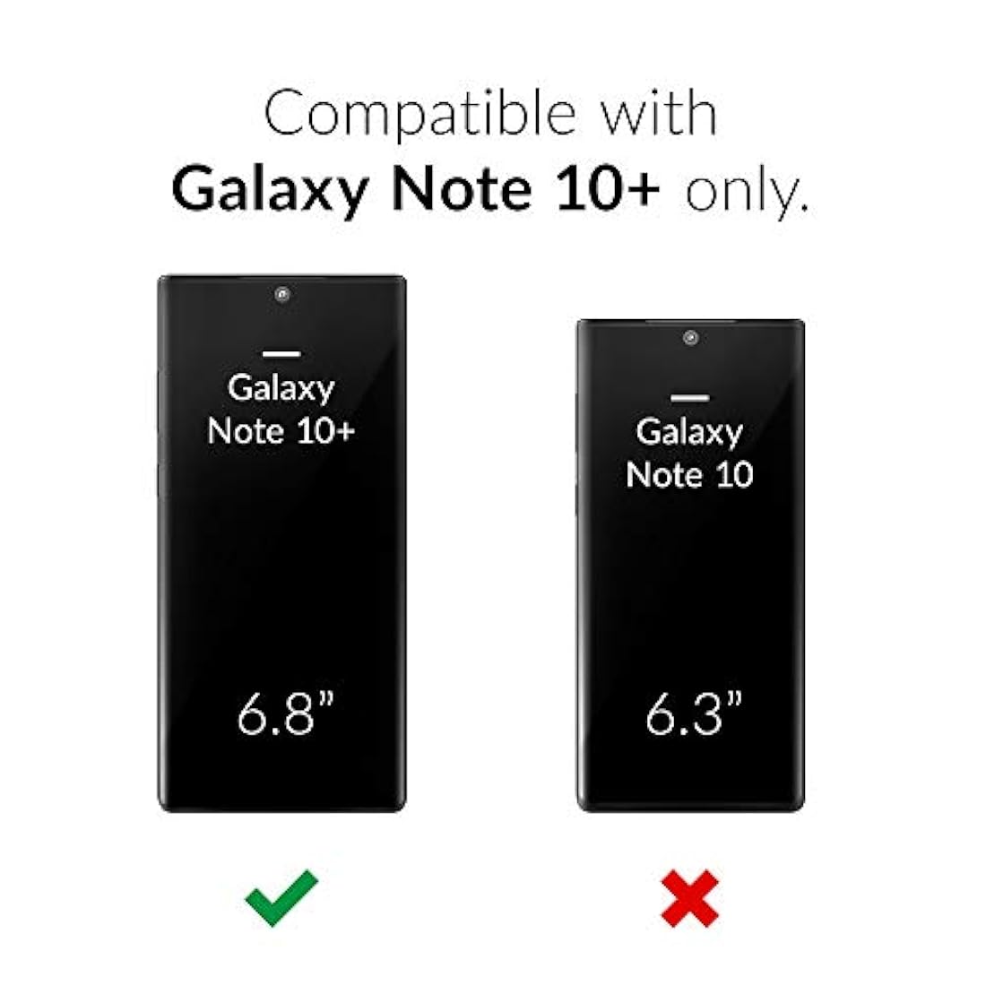 Carcasa para Samsung Galaxy Note 10 Plus/ Gris.