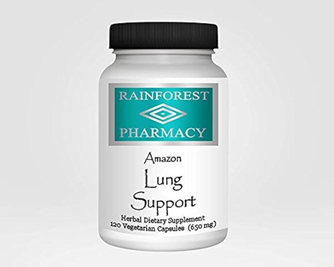 Amazon pulmón Apoyo 120 Cápsulas vegetarianas/650 mg