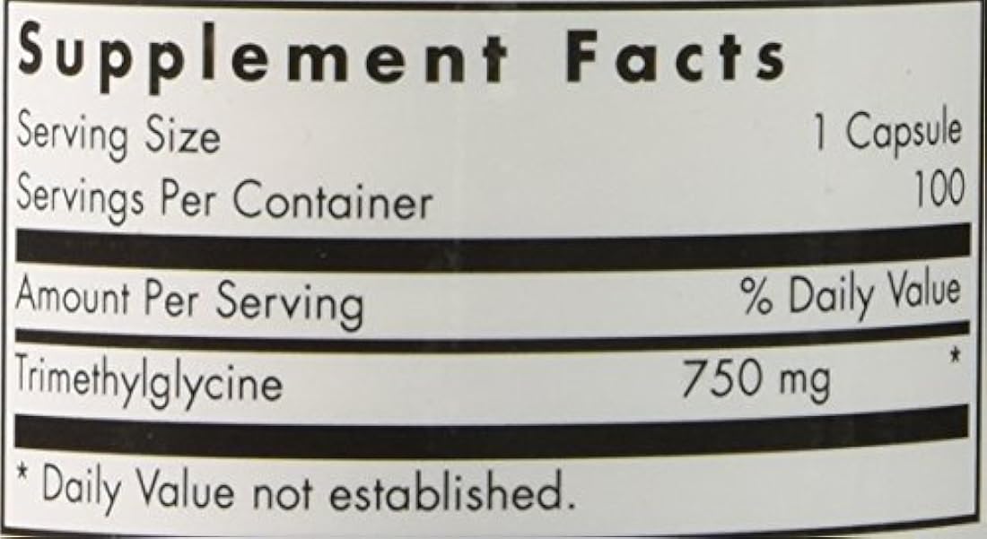 Allergy Research Group TMG Trimetilglicina 100 cápsulas