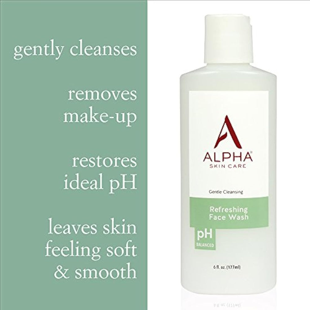 Alpha Skin Care Face Wash, Refrescante lavado facial